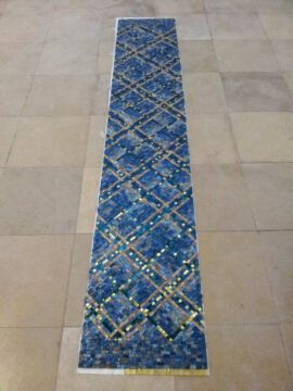 mosaic prepared in six parts on paper,