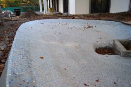 restoration historical pool7 Der restaurierte Beckenrand, Ostseite